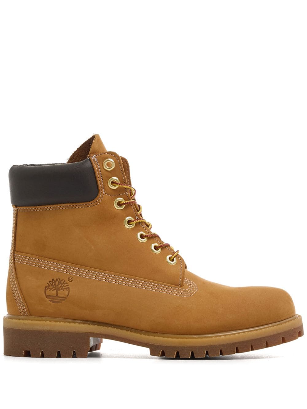 Timberland panelled suede ankle Premium Boot "Wheat/Brown"